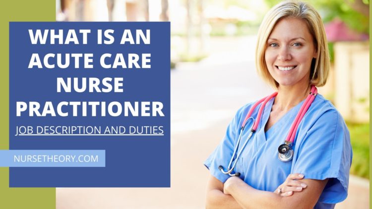 What is an Acute Care Nurse Practitioner