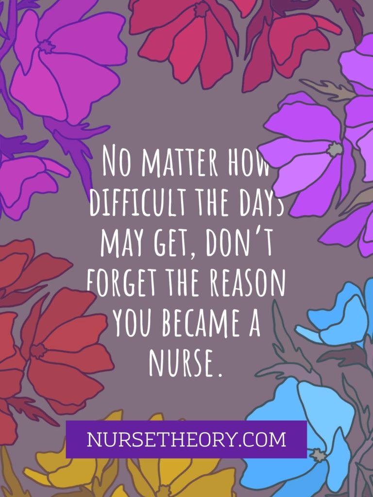 66 Inspirational Nurse Quotes to Lift Your Mood | Nurse Theory