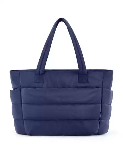 BAGSMART Puffy Tote Bag